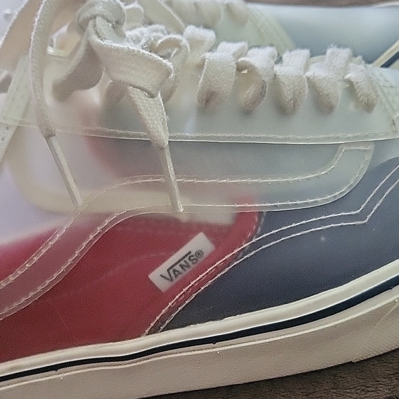 Stylish White and Gray Sneakers - Picture 7 of 7